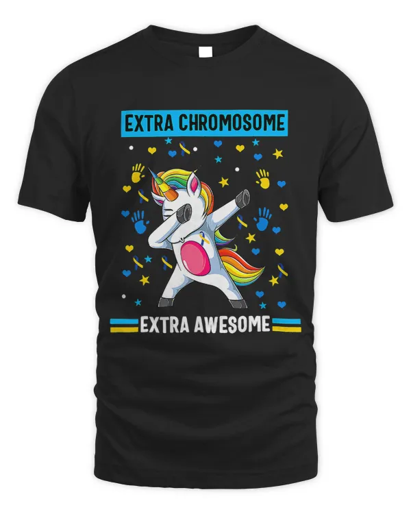 Down Syndrome Unicorn Down syndrome awareness extra chromosome ext awesome