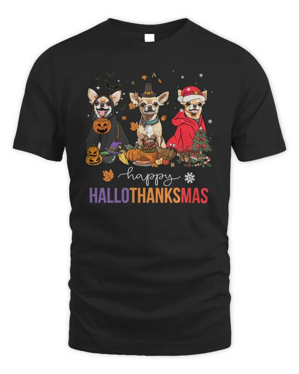 Happy HalloThanksMas Chihuahua