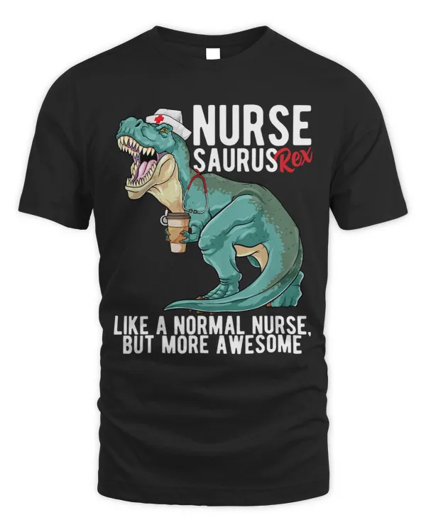Nursesaurus Nurse Dinosaur T Rex Funny RN Nursing School 2