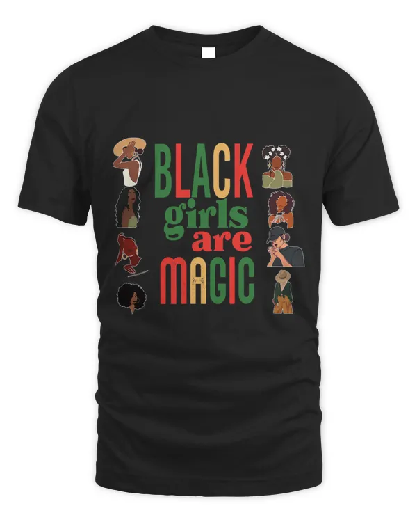 Black Girls Are Magic Juneteenth 1865 Afro Melanin Girl