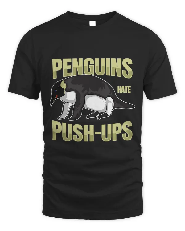 Penguins Hate Push Ups Zookeeper Workout Fitness Penguin