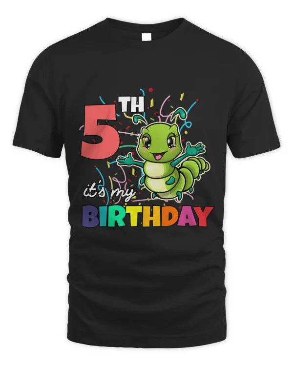 5th Its My Birthday Caterpillar