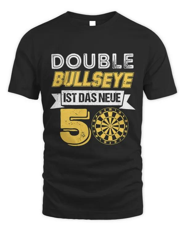 Double Bullseye 50th Birthday Gift Idea Darts Darts