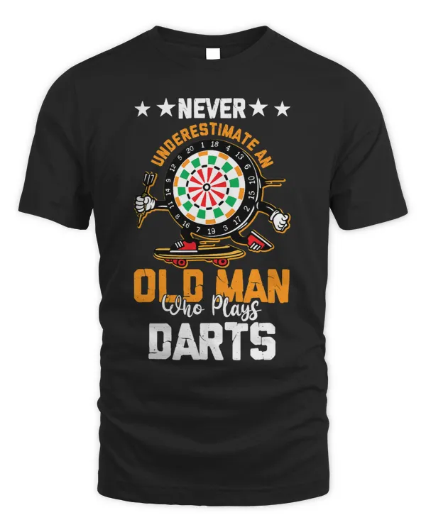 Dart Player Never Underestimate An Old Man Who Play Darts