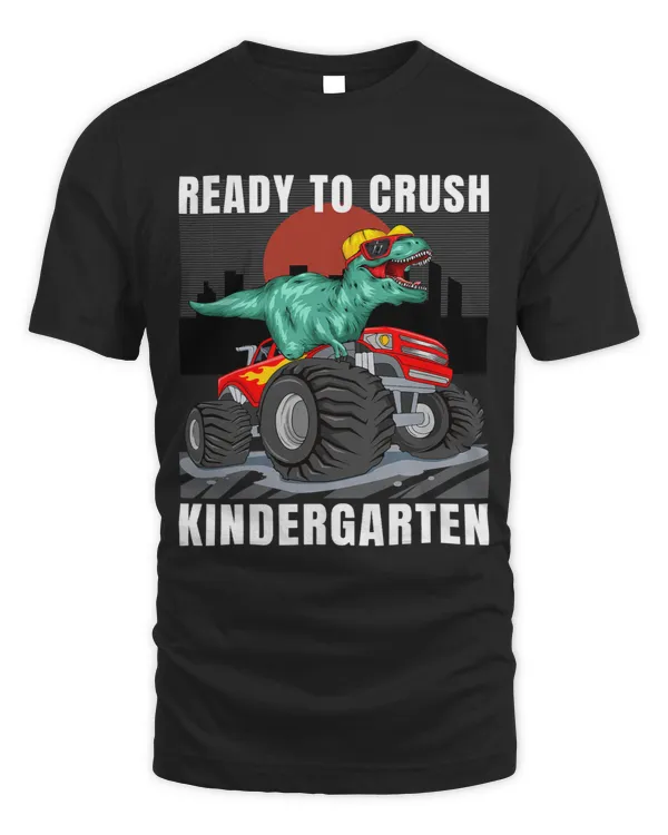 Ready to Crush Kindergarten Dinosaur Kids for Back to School