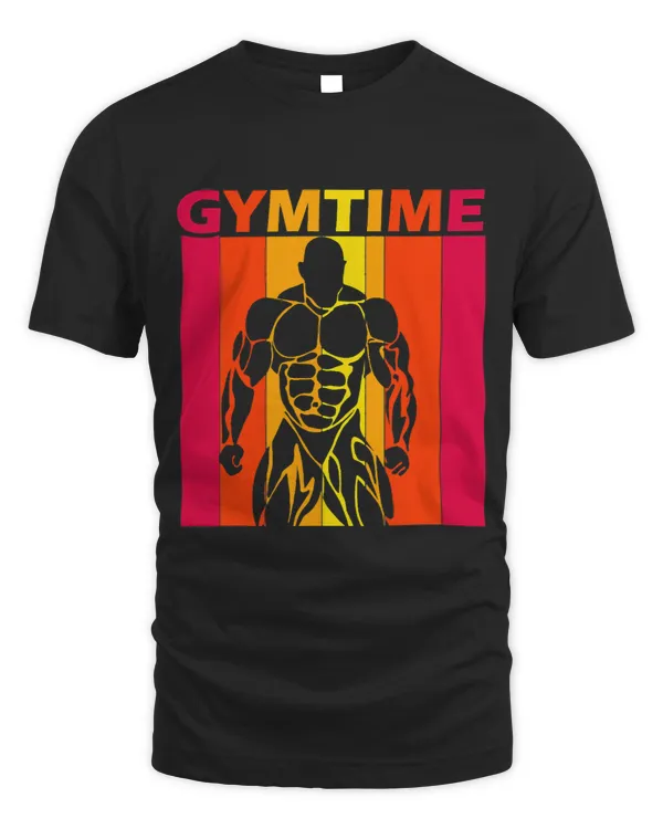 Retro Fitness Sport Workout Shirt for Gym Athletes