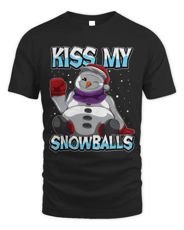 Kiss My Snowballs 2Funny Xmas Pun For The Winter Season