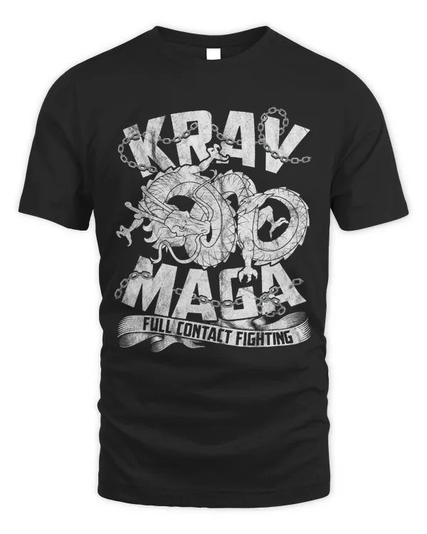 Krav Maga tshirt for men Fighting Self Defense Fight