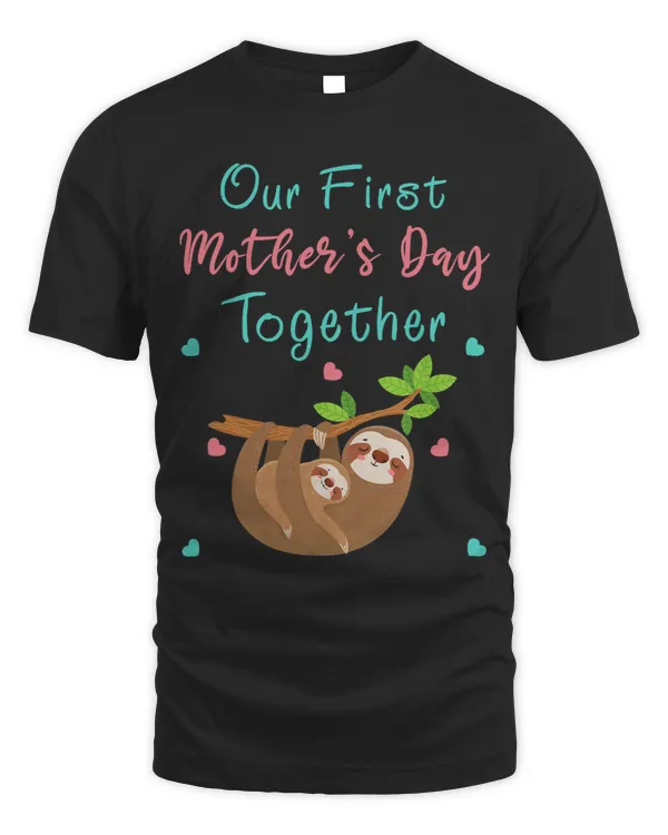 Our First Mothers Day Shirt 2Mom 2Baby Matching