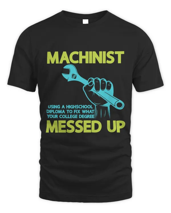 Mens Machinist Mechanic Occupation Machining Professional Work