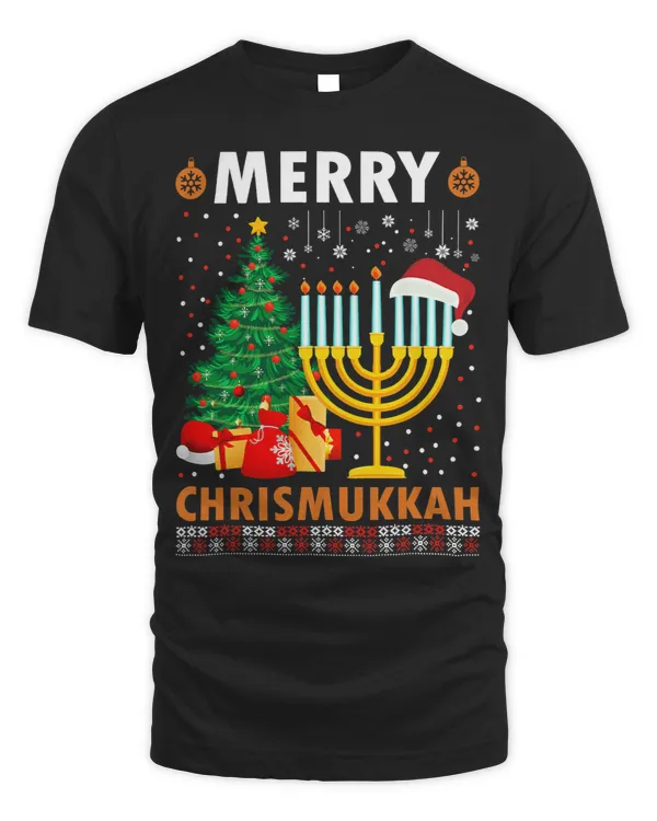 MERRY CHRISMUKKAH Jewish Christmas Hanukkah Chanukah