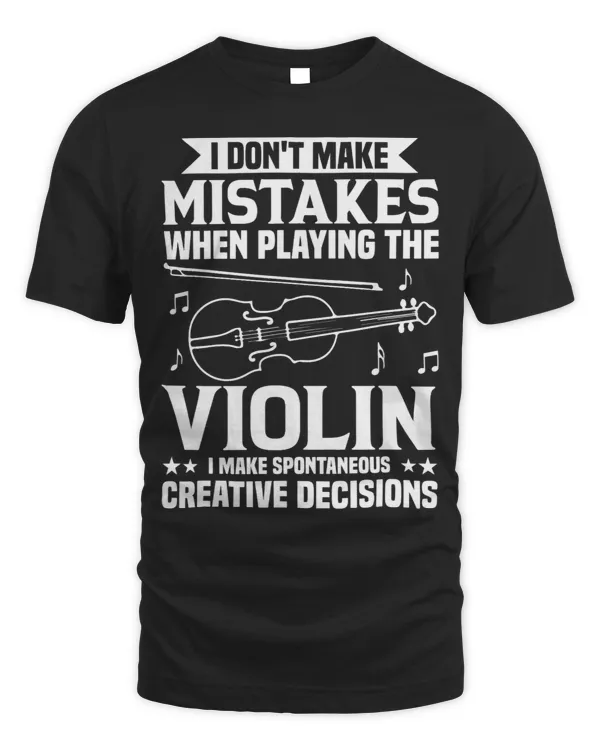 Dont Make Mistakes Playing Violin Creative Decisions Violin