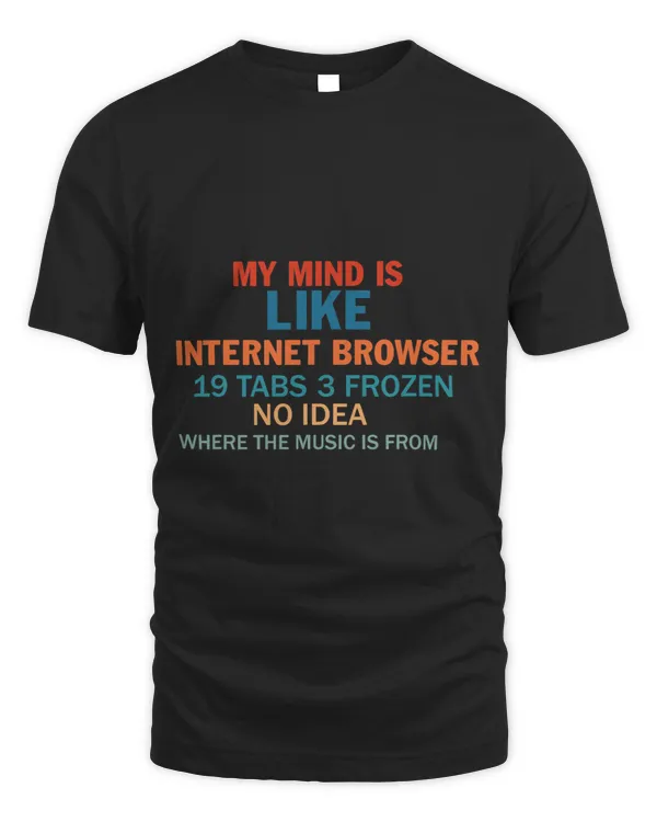 My Mind Is Like Internet Browser 19 Tabs 3 Frozen No Idea