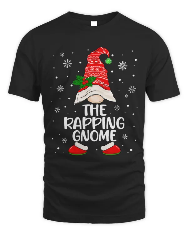 Rapping Gnome Funny Matching Family Christmas Pajama