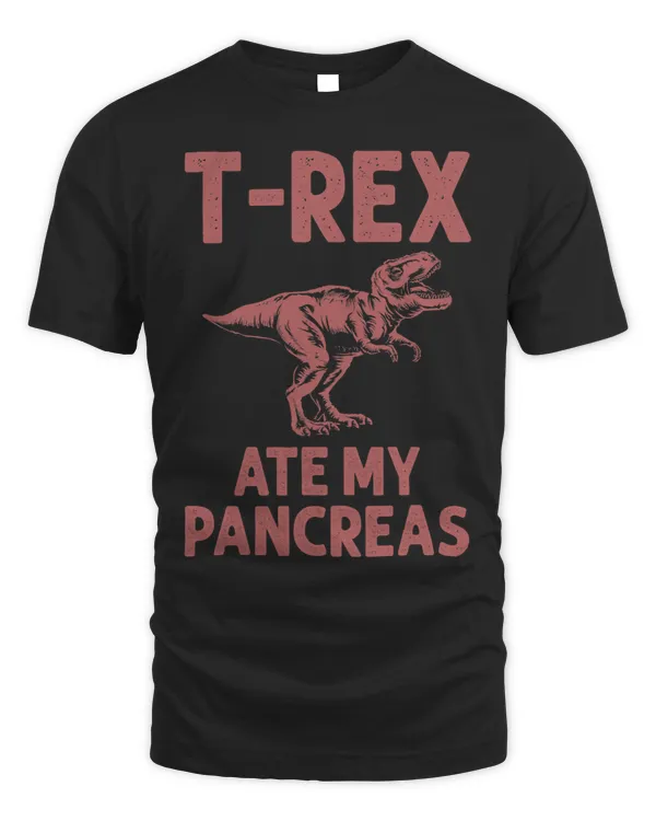 Funny Diabetic Gift Cool Trex Dino Diabetes Awareness Month