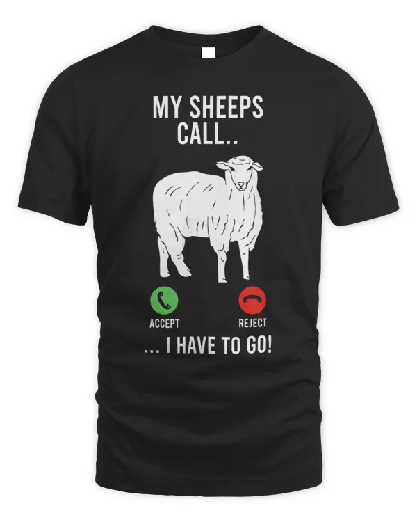 Shepherd saying my sheep call Farmer Farm