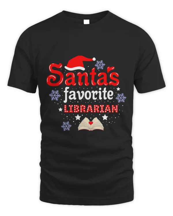 Librarian Job Santas Favorite Librarian Christmas