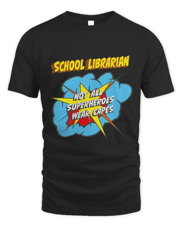 Librarian Job School Librarian Funny Superhero Job