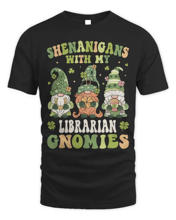 Librarian Job Shenanigans With My School Librarian Gnomes St Patricks Day