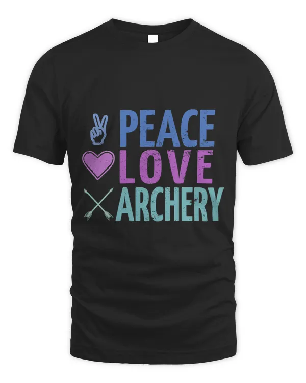 Archery Bow Womens PEACE LOVE ARCHERY Bow Arrow Shooting Teen Girls Women 2