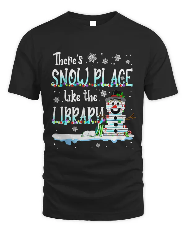 Librarian Job Theres Snow Place Like The Library Christmas Snow 4