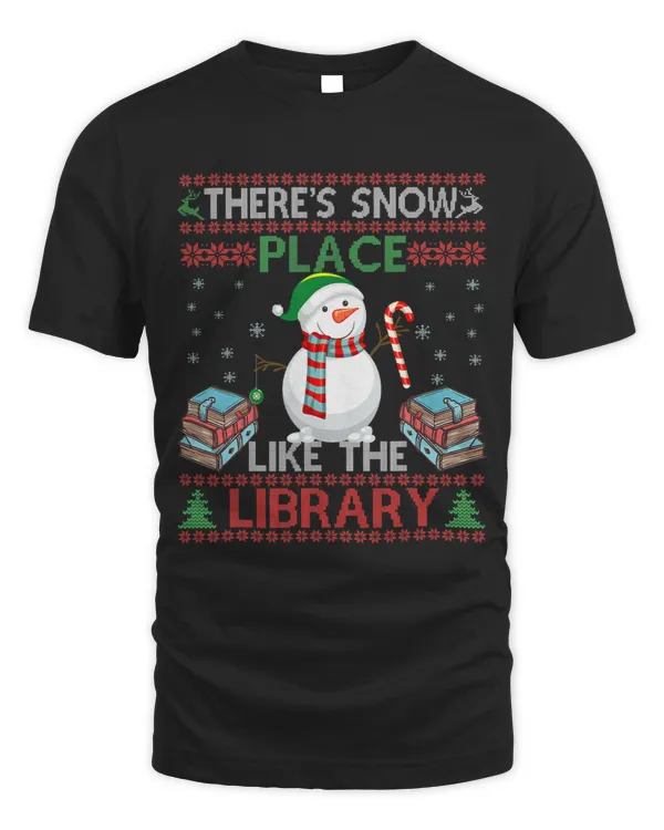 Librarian Job Theres Snow Place Like The Library Christmas Snow