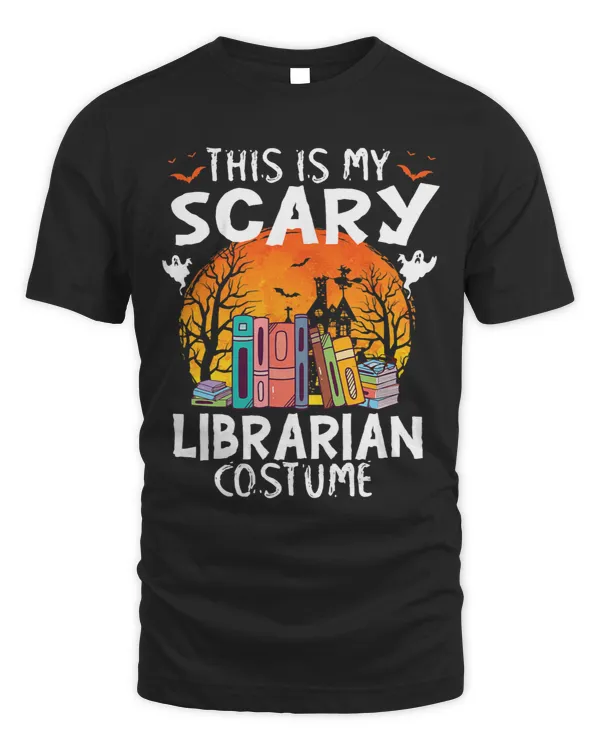 Librarian Job This Is My Scary Librarian Costume Funny Halloween Library 2