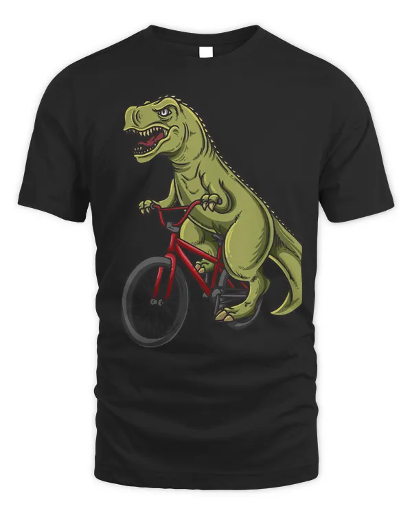 Cycling Cycle TRex Cyclist Bike Tee for Women Men Kids