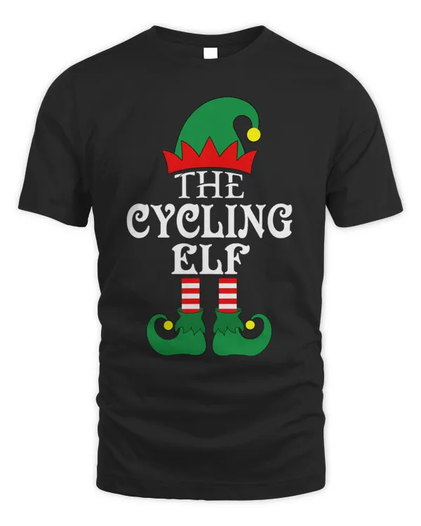 Cycling Cycle The Cycling Elf Matching Family Christmas Pajama