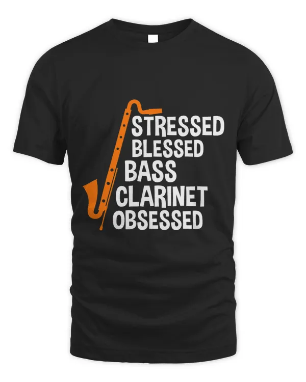 Sterssed blessed bass clarinet Clarinettist