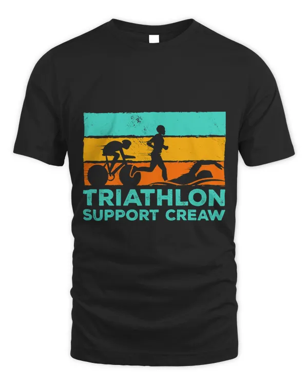Cycling Cycle Triathlon Support Crew Running Cycling Swimming Triathlete