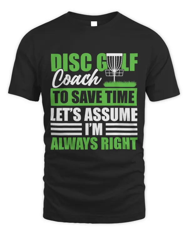 Discgolf Disc Golf Coach Golfing Lover Golfer Sports Player Graphic