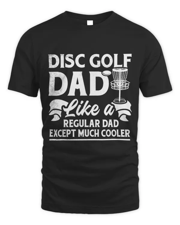 Discgolf Disc golf cooler regular dad funny theme