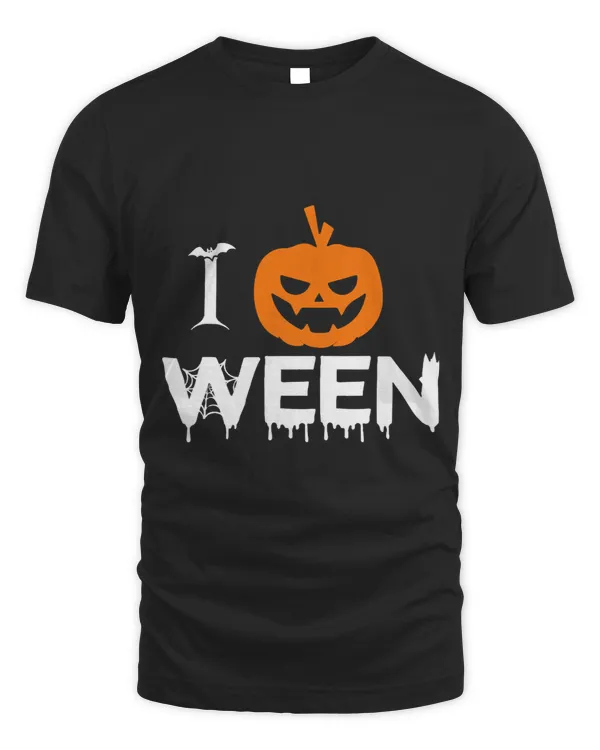 I Pumpkin Ween Funny Halloween Joke Quote