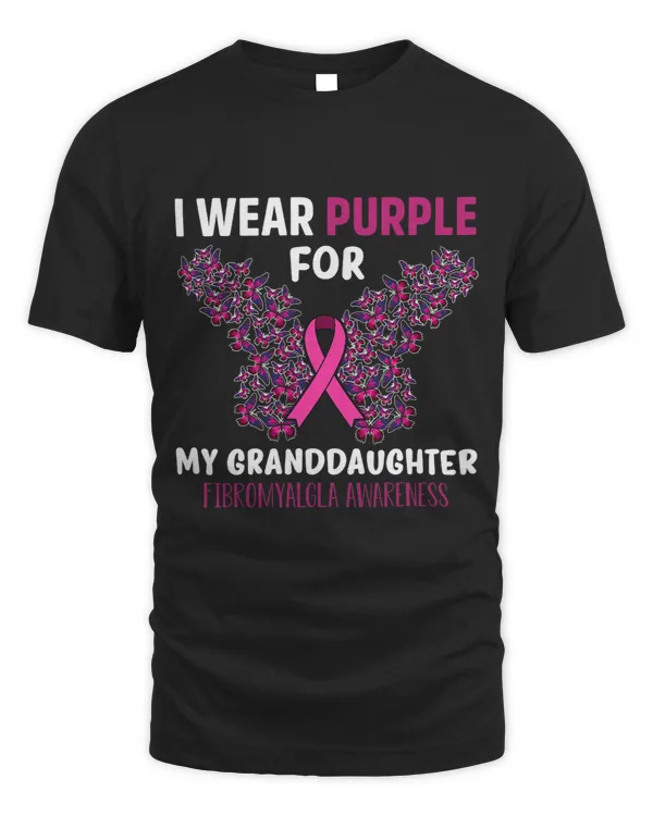 I Wear Purple for My Granddaughter Fibromyalgia Awareness