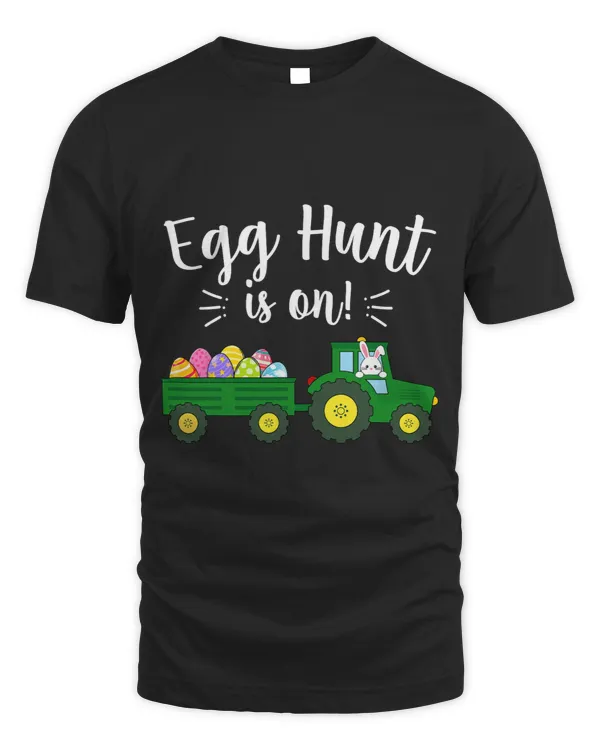 Egg Hunt Is On Tractor Easter Bunny Eggs Boys Kids Toddler22