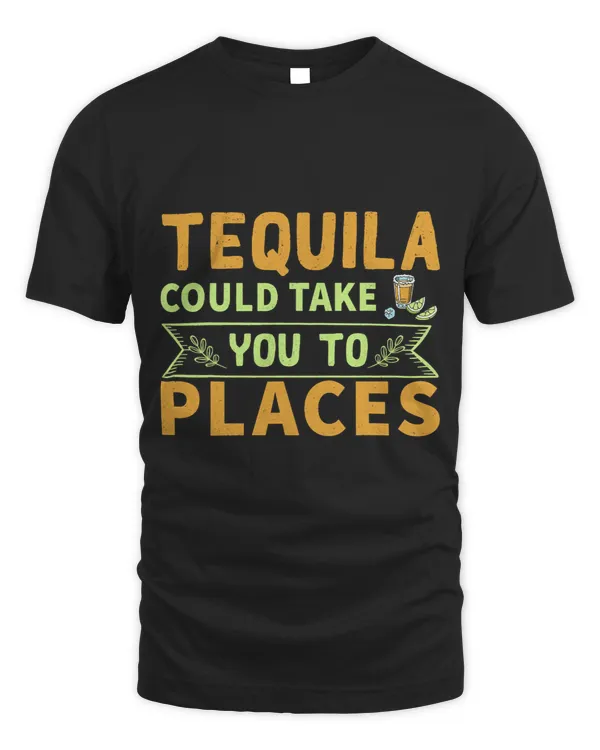 Tequila Design For Lemon And Tequila Shot Lover