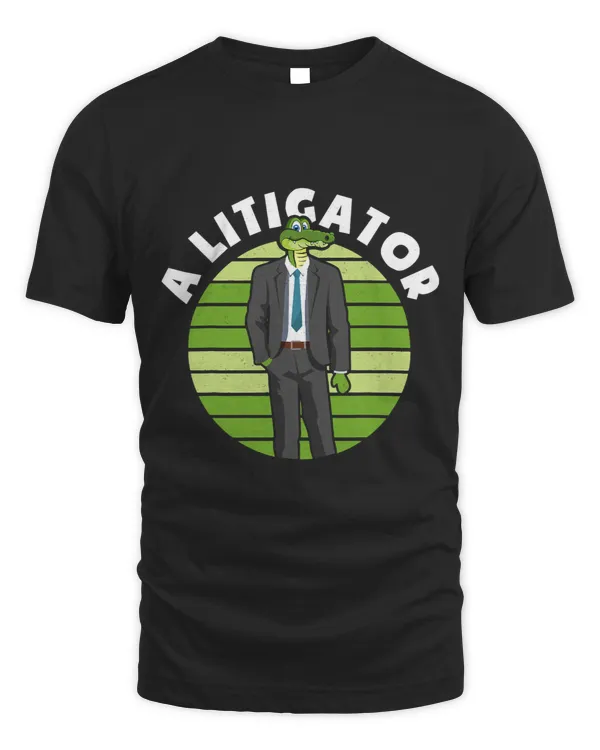 Litigator Alligator Lawyer Attorney
