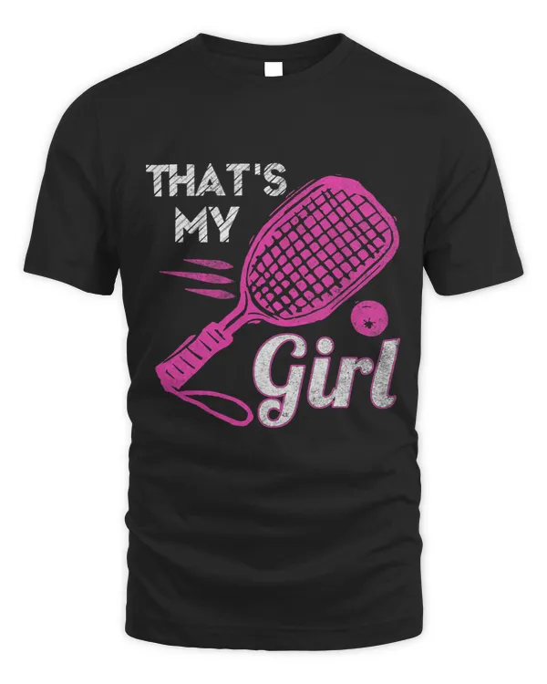 Thats My Girl Pink Squash Racquetball Sports Gift
