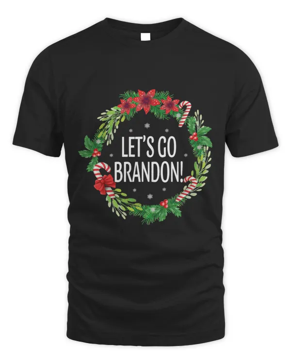 Lets Go Brandon Christmas PJ Chant Meme Political Funny