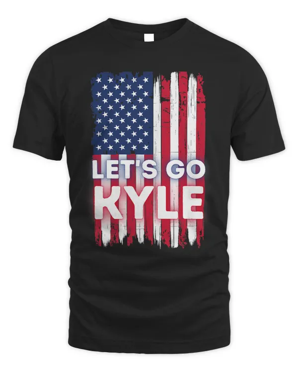 Lets Go Kyle 2Chant Trial Conservative USA American Flag
