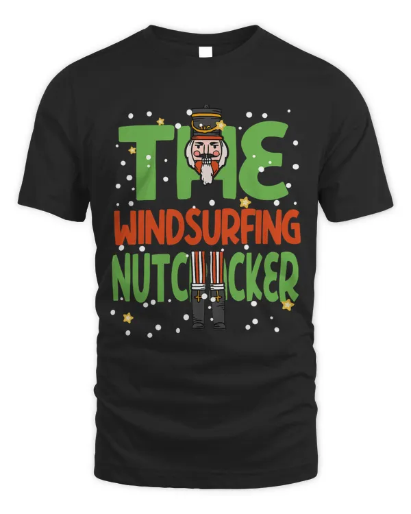 The Windsurfing Nutcracker Funny Christmas Pajama Family