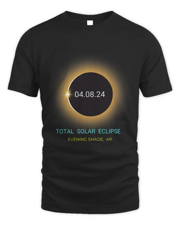 Evening Shade AR Solar Eclipse 040824 Arkansas Souvenir