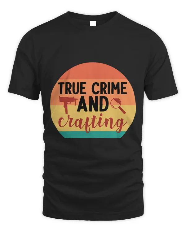 Womens I Love True Crime 2Crafting Comfy Clothing for TV Detective