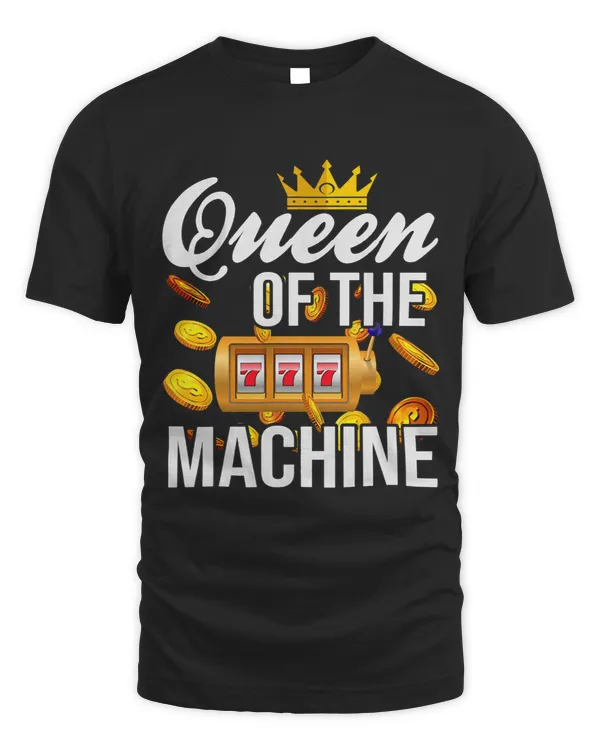 Slot Machine Queen Cute Design Queen Of Machine