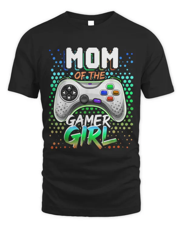 Mom Of The Gamer Girl Matching Video Game Birthday Gift