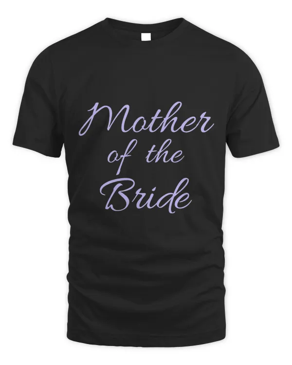 Mother of the Bride 2Lavender Bridal Party Gift Shirt