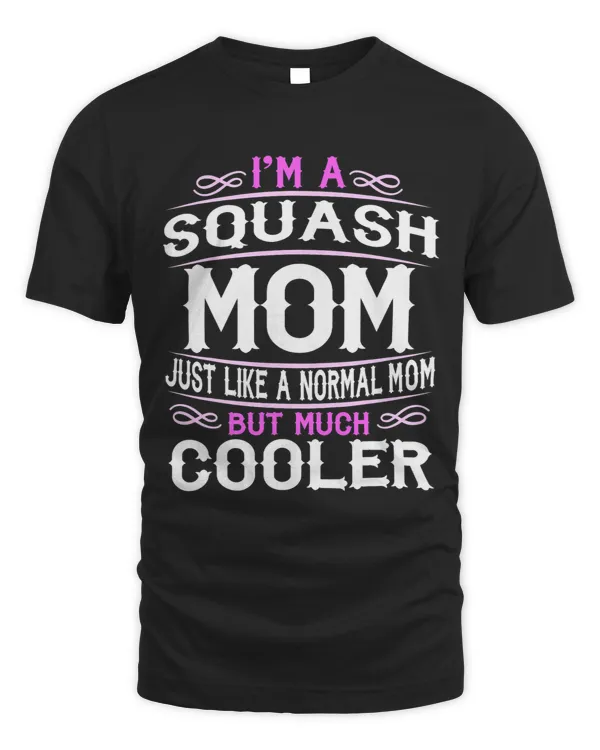 Womens Squash Mom Cute Sporting Mom Gift