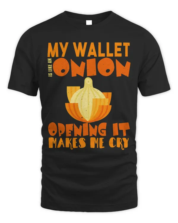 My Wallet is like an Onion. Opening it makes me Cry. Funny