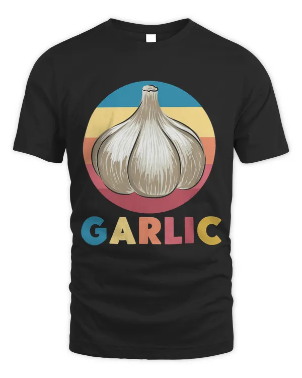 Needs More Garlic Cloves Funny Foodie Retro Garlic Gifts